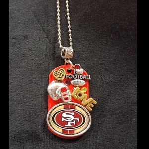 SAN FRANCISCO 49ERS NECKLACE